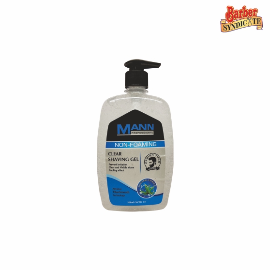 Non-Foaming Clear Shaving Gel (500ml)