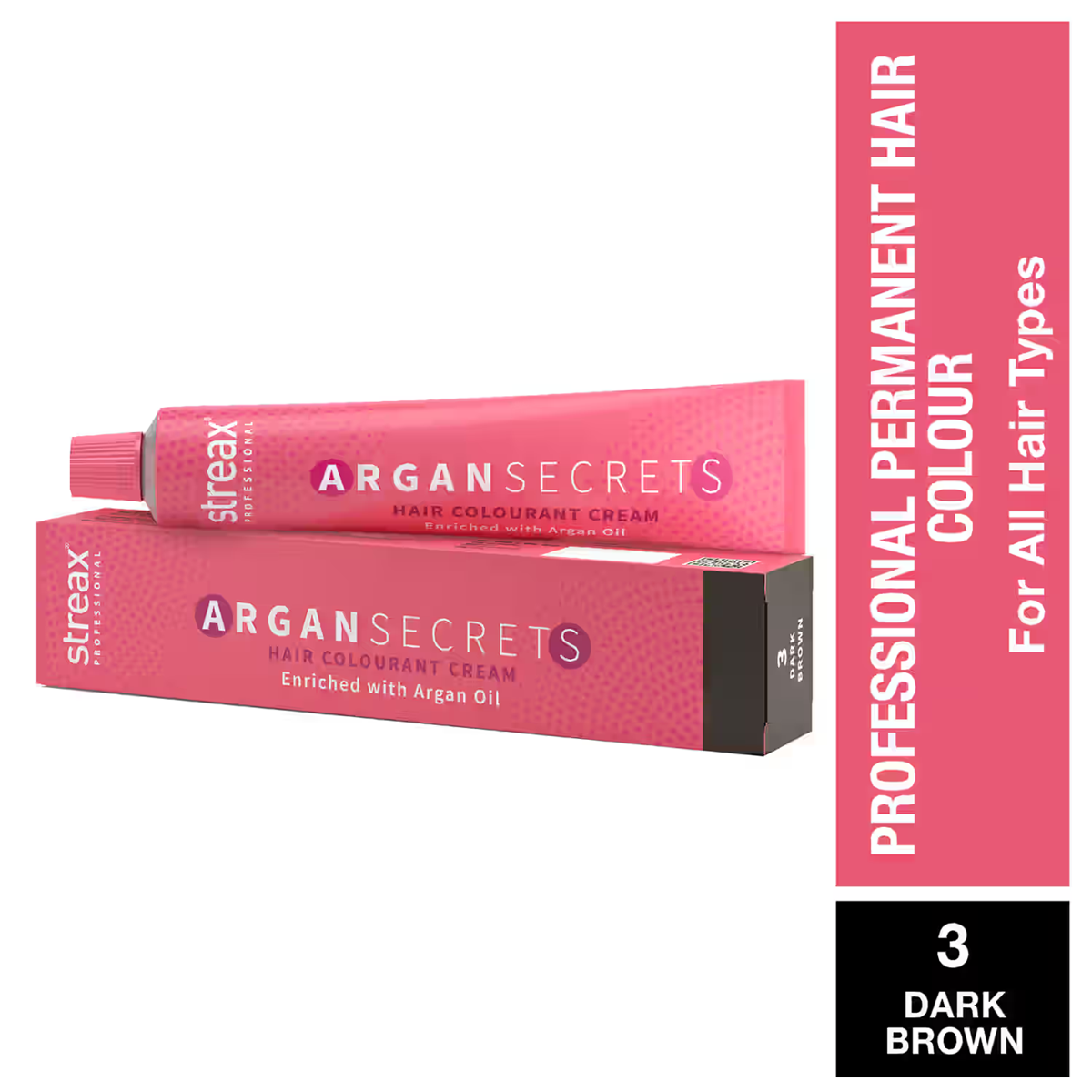Streax hair Color Tube 3 Dark Brown