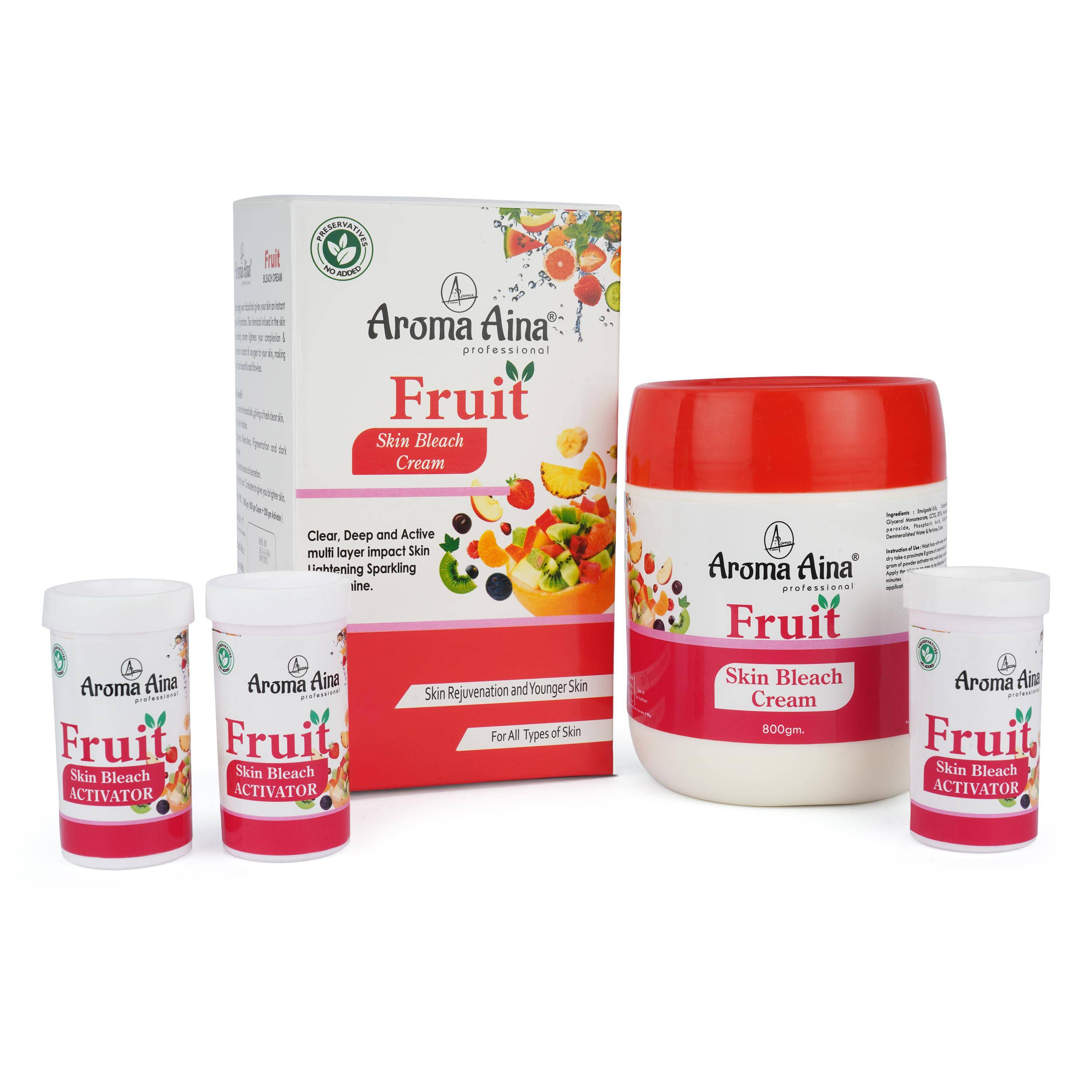 Aroma Aina Bleach Cream 1Kg Pack Fruit
